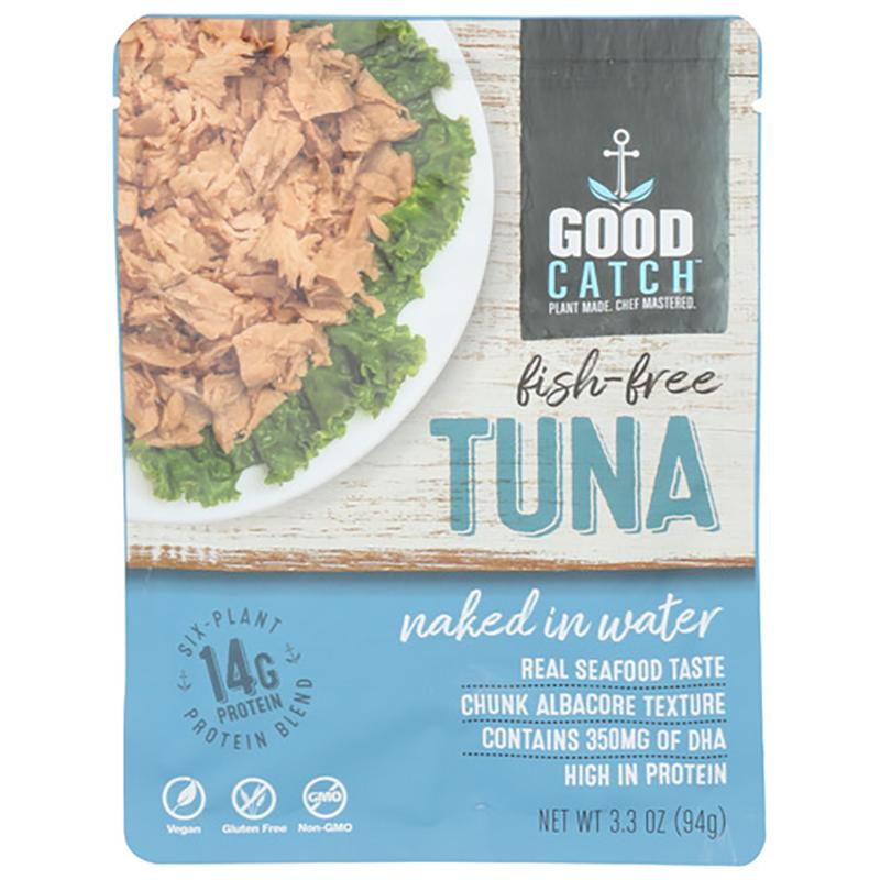 Good Catch - Fish-Free Tuna Naked In Water, 3.3 Oz  Pack of 12