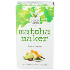 Good Earth - Tea Matcha Maker, 18 Bags | Pack of 6