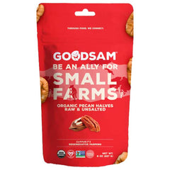 GoodSam - Pecans Organic Raw & Unsalted Nuts, 8oz