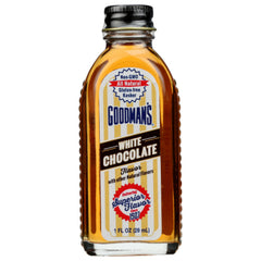 Goodmans Flavor - Chocolate White, 1 Fl Oz | Pack of 6