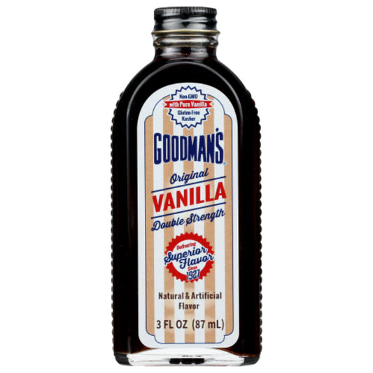 GOODMANS FLAVOR VANILLA ORIGINAL 3 FO - Pack of 6