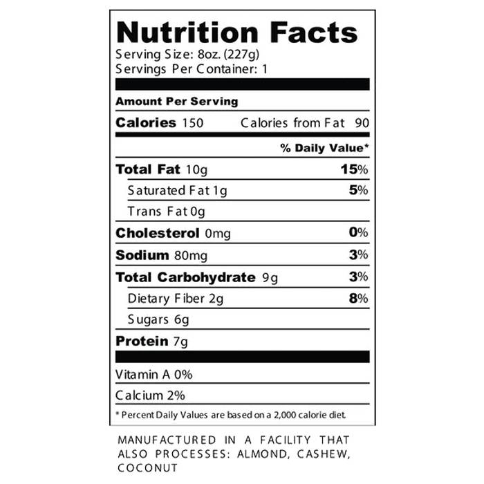 Goodmylk Co. - Hemp Mylk Concentrate , 10 oz - back