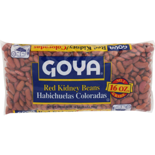 Goya - Bean Kidney Red Dry, 16 Oz | Pack of 24