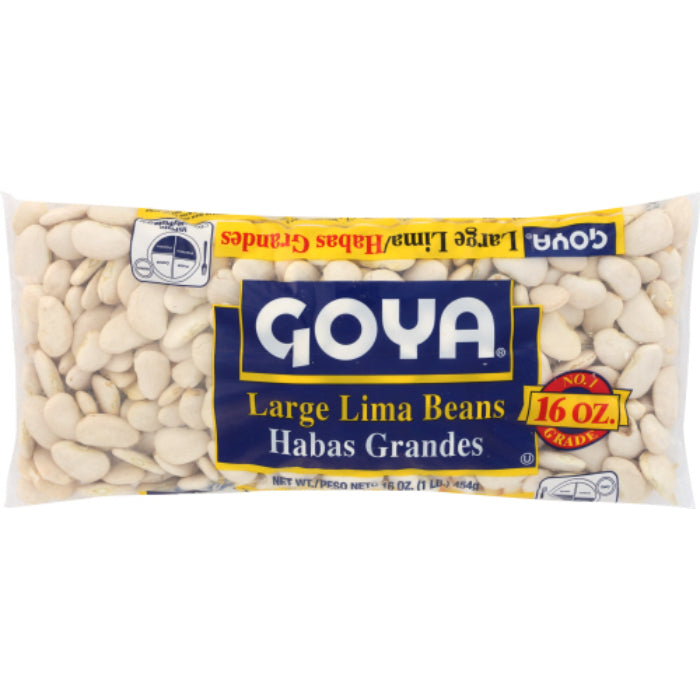 Goya - Bean Lima Large, 16 Oz | Pack of 24