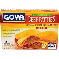 GOYA - Jamaican Beef Patties, 9 Oz - Pack of 12