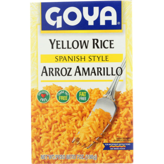 Goya - Rice Mix Yellow, 7 Oz | Pack of 12