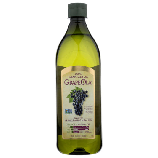 GRAPEOLA - OIL GRAPE SEED 1 LT - Pack of 12