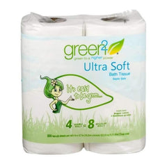 Green2 - Ultra Soft Tree-Free Bath Tissue- Front