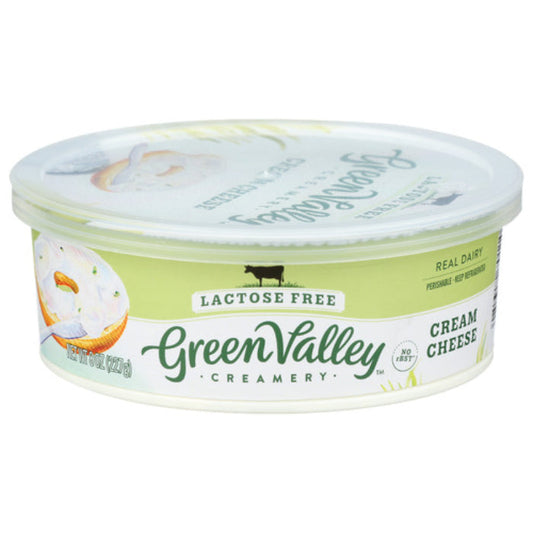 GREEN VALLEY CREAMERY - CREAM CHEESE LACTOSE FR 8 OZ - Pack of 6