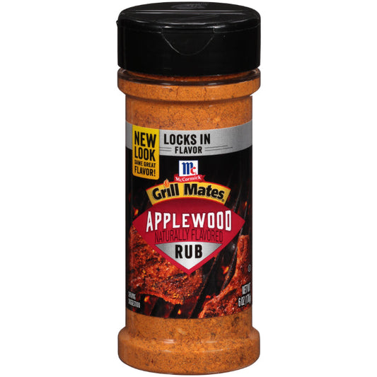 Grill Mates - Rub Applewood Dry, 6 Oz | Pack of 6