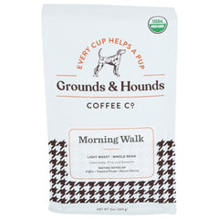 GROUNDS & HOUNDS COFFEE COFFEE MORNING WALK W 12 OZ - Pack of 8