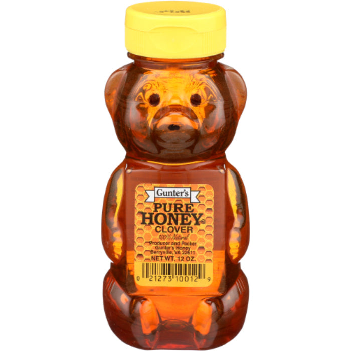 GUNTERS - HONEY CLOVER BEAR 12 OZ - Pack of 12