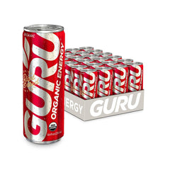 Guru Natural Energy - Original - 8.4fl Oz
 | Pack of 24 - PlantX US