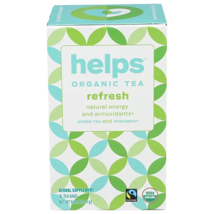 HELPS TEA REFRESH 16 BG - Pack of 6