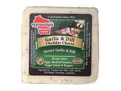 HENNINGS CHEESE CHEDDR GARLIC DILL 5.6 OZ - Pack of 18