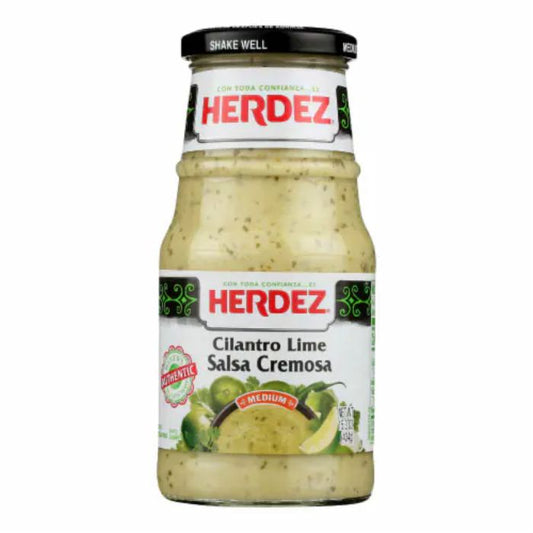 Herdez - Salsa Cilantro Lime, 15.3 Oz - Pack of 6