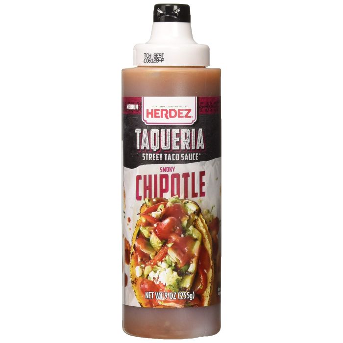 HERDEZ - SAUCE TACO CHIPOILE TAQRA 9 OZ - Pack of 8