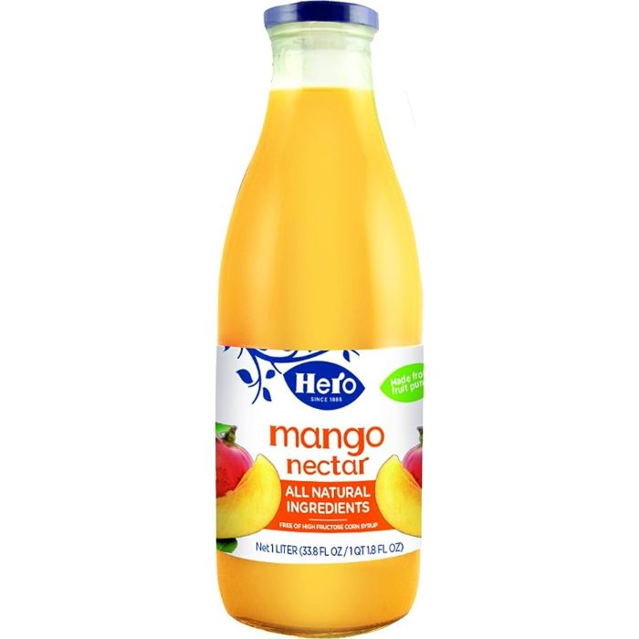 HERO - NECTAR MANGO 33.8 FO - Pack of 6