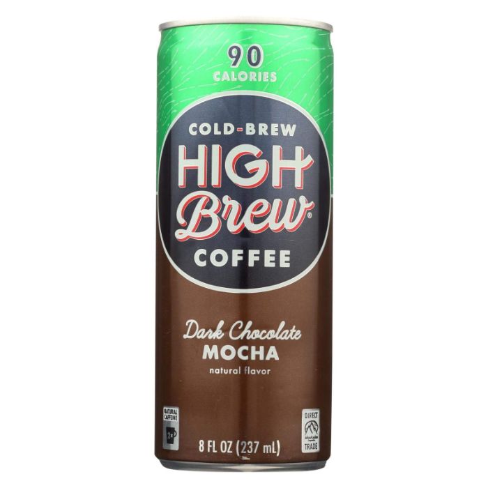 HIGH BREW COFFEE DRK CHOC MOCHA 8 OZ - Pack of 12