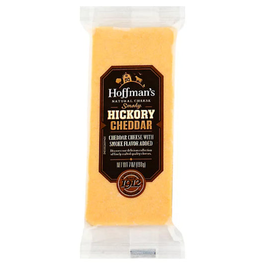 HOFFMAN - CHEESE CHNK HCKR SMK CHDD 7 OZ - Pack of 12