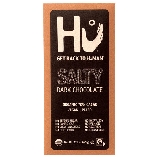 HU - Salty Chocolate Bar 2.1OZ ( Pack of 12)