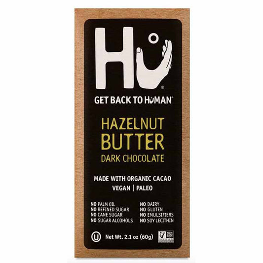 HU - Hazelnut Butter Chocolate Bar 2.1OZ ( Pack of 12)