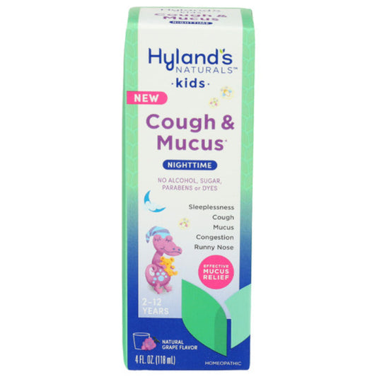 HYLAND KID NIGHT COUGH MUCUS GP 4 FO - Pack of 1