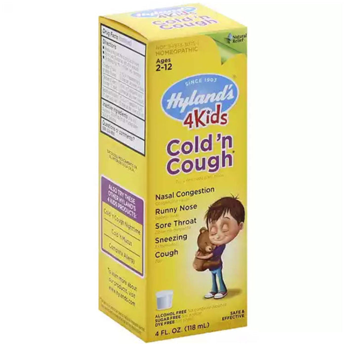 HYLAND - KIDS COLD N COUGH 4 OZ - Pack of 3