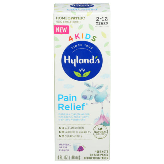 HYLAND KIDS PAIN RELIEF GRAPE 4 FO - Pack of 1
