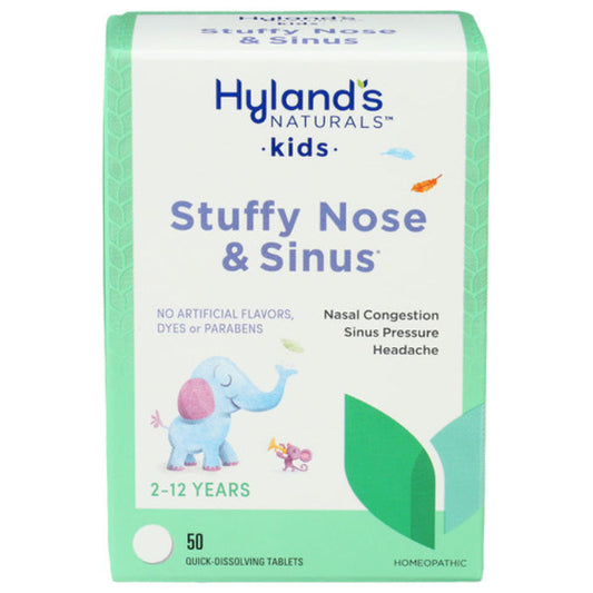 HYLAND KIDS STUFFY NOSE SINUS 50 TB - Pack of 1