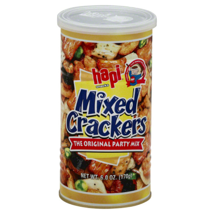 Hapi - Cracker Mixed Can, 6 Oz | Pack of 12