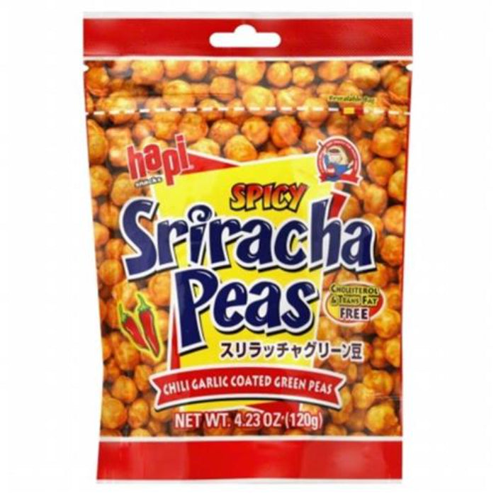 Hapi - Snack Pea Green Chili, 4.23 Oz | Pack of 12