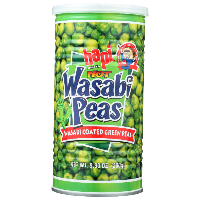 Hapi - Wasabi Pea Green Hot Can, 9.9 Oz | Pack of 12