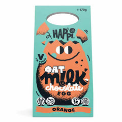 Happi - Oat Milk Chocolate Egg Orange, 170g