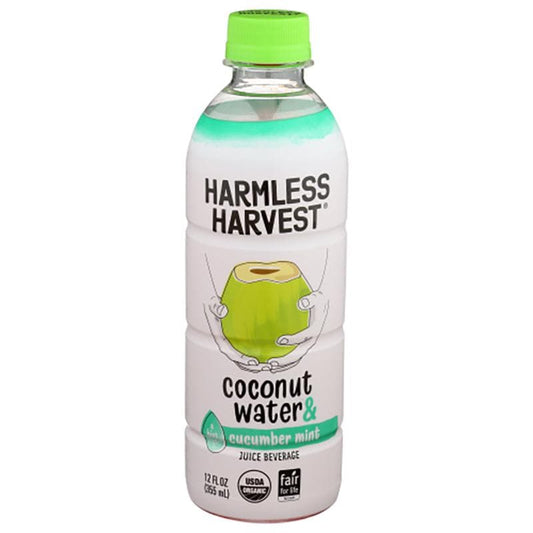 850003023281 - harmless harvest cucumber mint coconut water