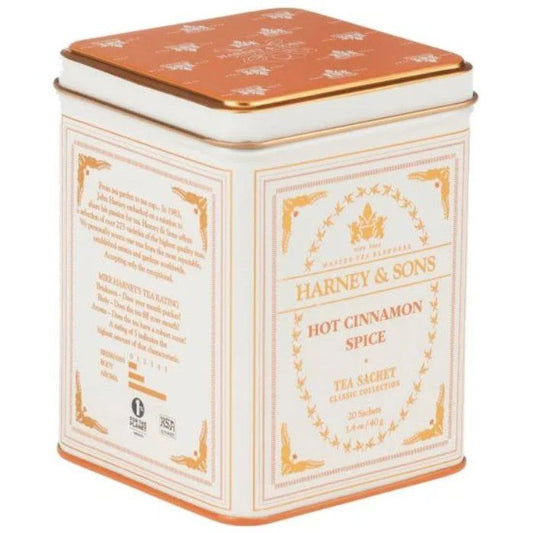 Harney & Sons - Tea Hot Cinnamon Spice, 20 Bags | Pack of 4