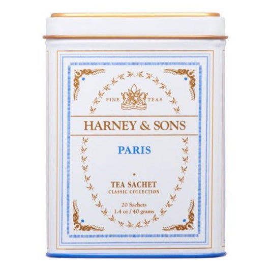 Harney & Sons - Tea Paris White Sachet 20 Bg - Pack Of 4