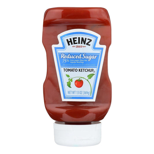 Heinz - Reduced Sugar Tomato Ketchup, 13 Oz | Pack of 6