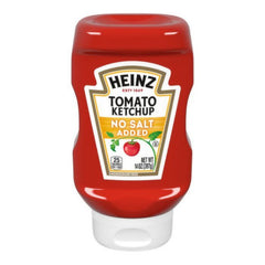 Heinz - Ketchup No Salt 14 Oz - Pack Of 6