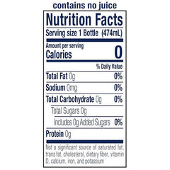 Hint Water - Blackberry 6 Pack, 96 Fl oz - back