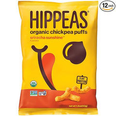 Hippeas - Organic Sriracha Sunshine Chickpea Puffs, 4 Oz