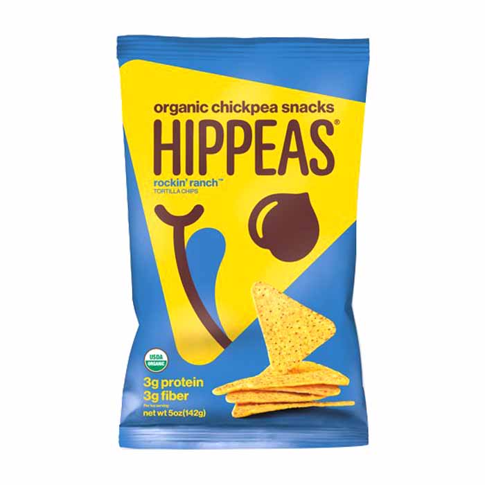 Hippeas - Organic Tortilla Chips - Rockin' Ranch, 5oz