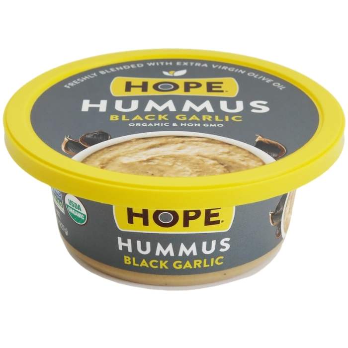 Hope - Black Garlic Hummus, 8oz - front