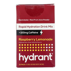 Hydrant - Energy Raspberry Lemonade Hydration Mix, 12 Sachets