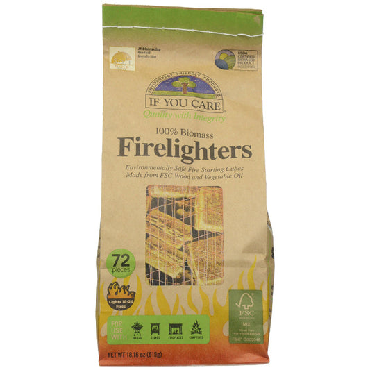 If You Care - Firelighters, 72 Pc - Pack of 12