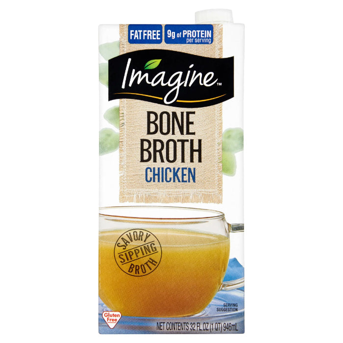 Imagine - Chicken Bone Broth, 32 Oz - Pack of 12