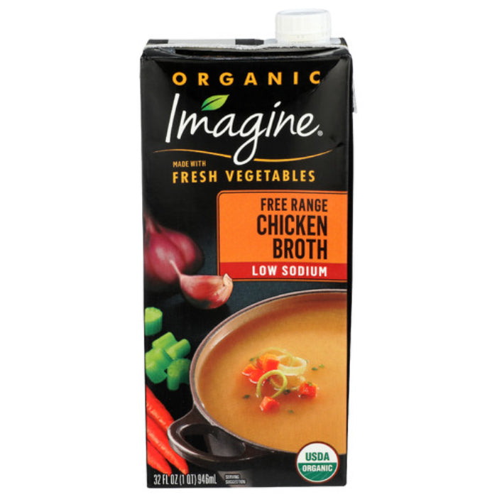 IMAGINE BROTH LS CKN FREE RNG ORG 32 OZ - Pack of 1