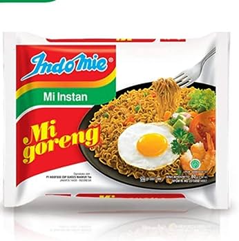 INDOMIE - HOT FRIED NOODLES MULT 14.1 OZ - Pack of 6