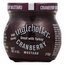 Inglehoffer - Cranberry Mustard, 4 Oz - Pack of 12