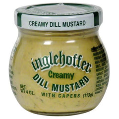 Inglehoffer - Creamy Dill Mustard, 4 Oz - Pack of 12